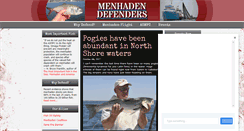 Desktop Screenshot of menhadendefenders.org